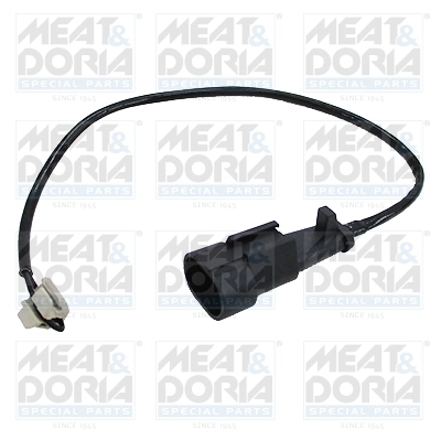 Warning Contact, brake pad wear
